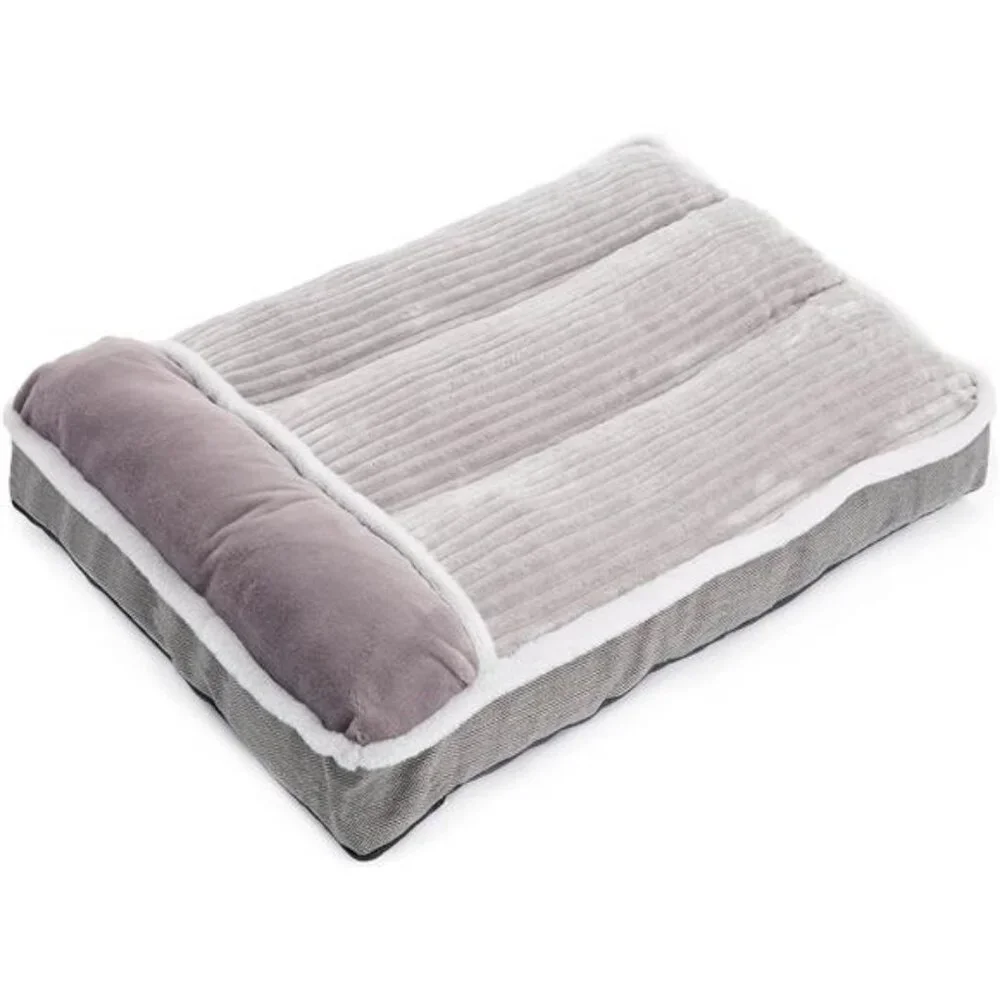 Large Dog Bed Pillow for Crate Kennel Sofa Dog Bed, Super Soft 40